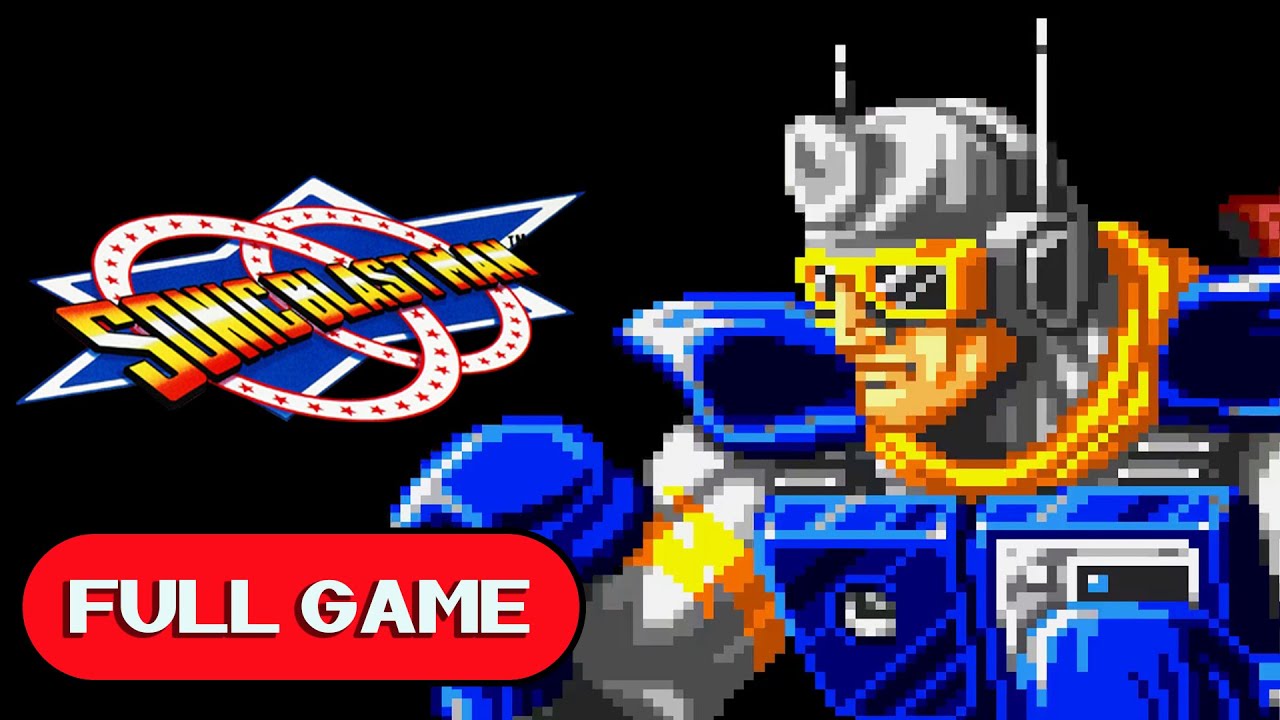 Sonic Blast Man SNES FULL GAME Longplay Gameplay Walkthrough Playthrough VGL
