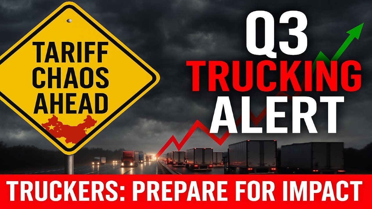 Tariffs, Trade, and Trucking: Why Q3 Could Be a Wild Ride for Freight