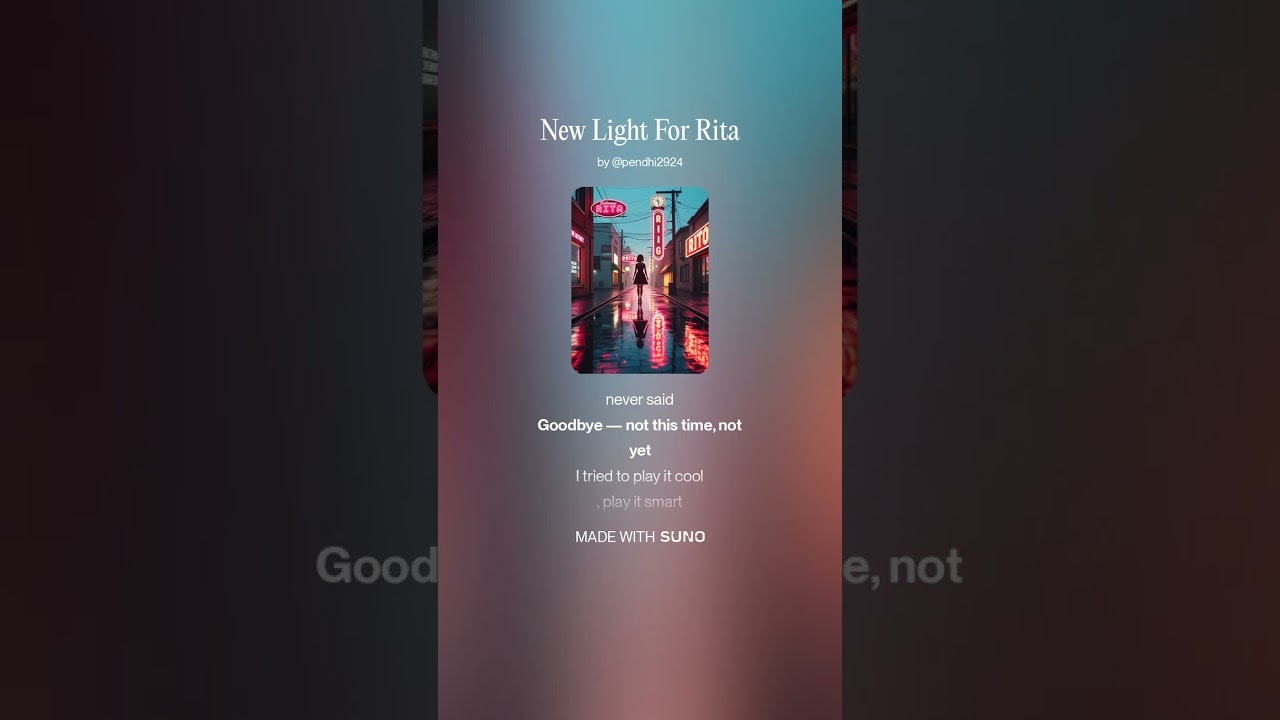 New Light For Rita