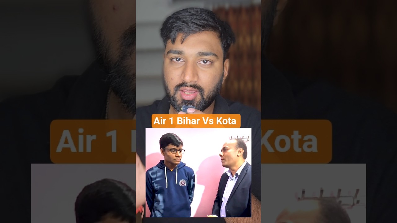 Why Bihar and kota Fighting for Air 1 iit advanced ?