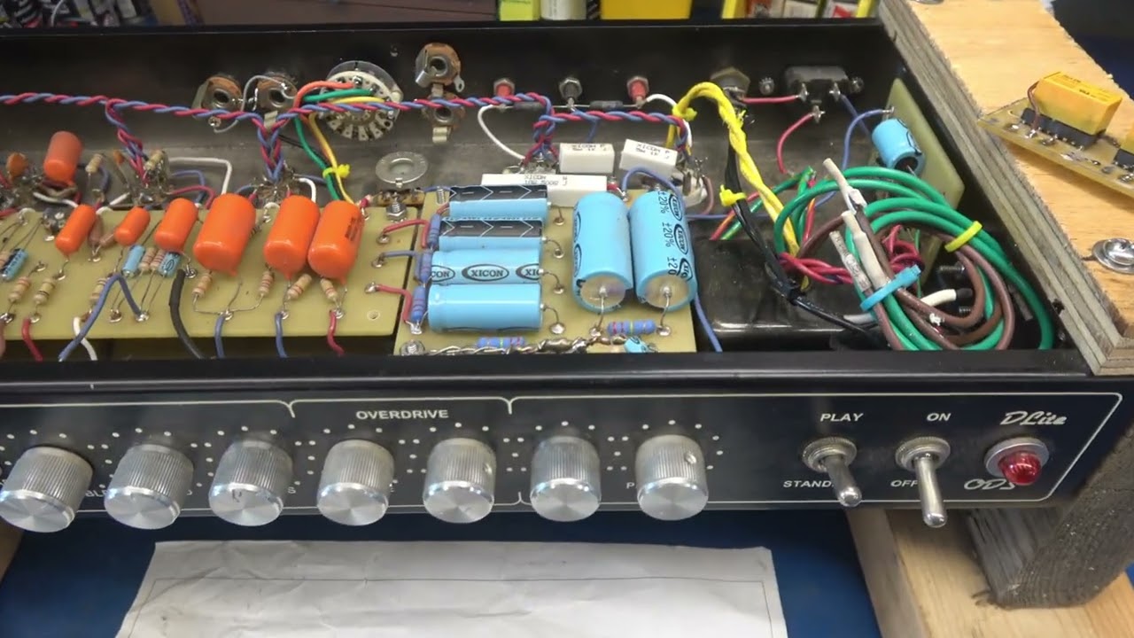 Vintage Dumble dlite ODS tube guitar amp repaired after 20 years Classic sound!