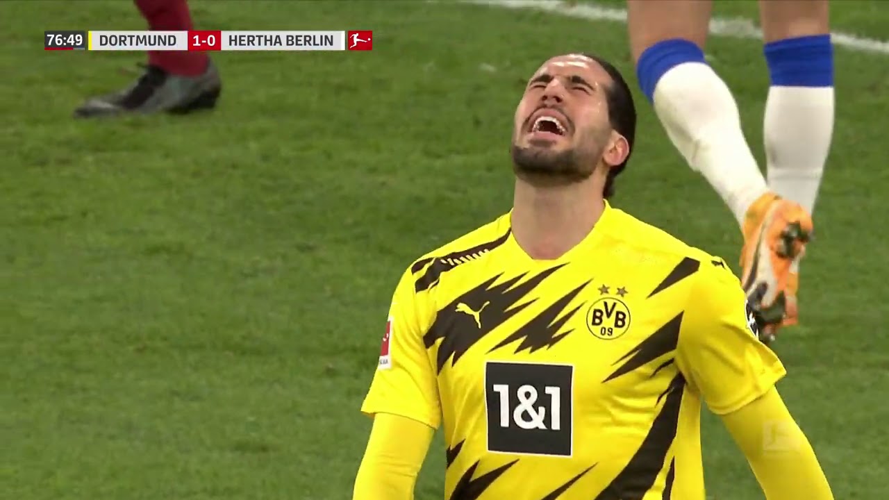 Resumen: Borussia Dortmund 2 Hertha Berlin 0 - Jornada 25 Bundesliga