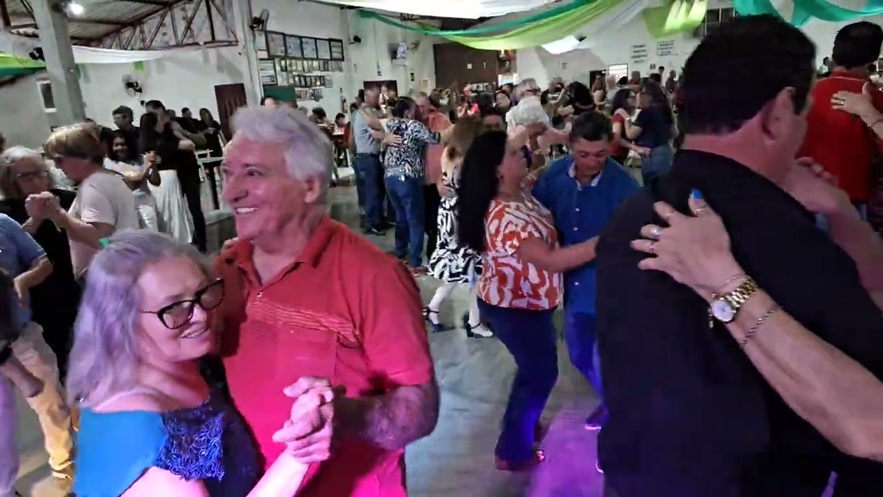 Só alegria no clube do Vovô e da Vovó em São João Paraná(com marcos e margarida)