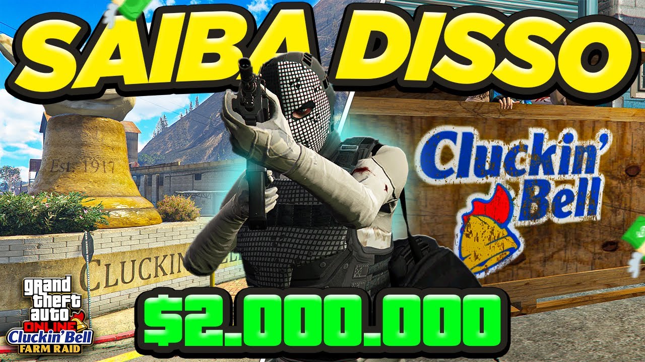 22 DICAS SOBRE O GOLPE DO CLUCKIN BELL NO GTA 5 ONLINE! (Guia avançado)