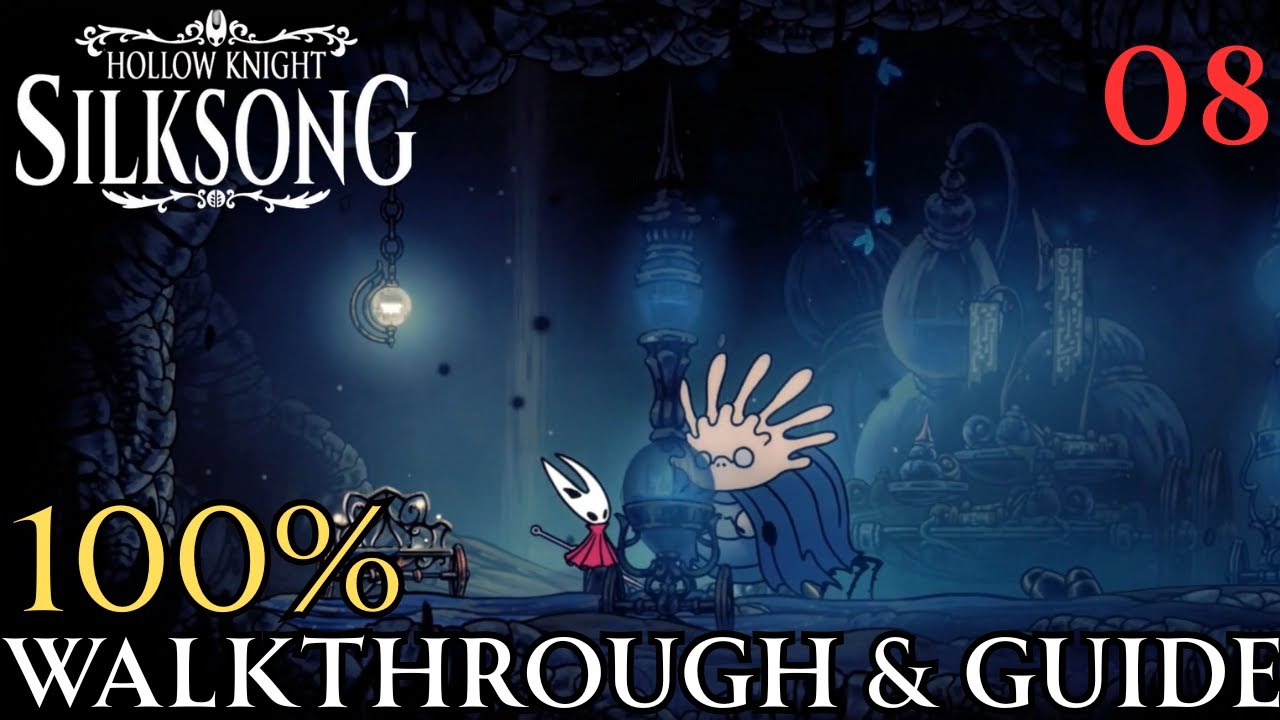 Hollow Knight Silksong Walkthrough & Guide Part 8 - Act 1 : Wormways & Side Quests