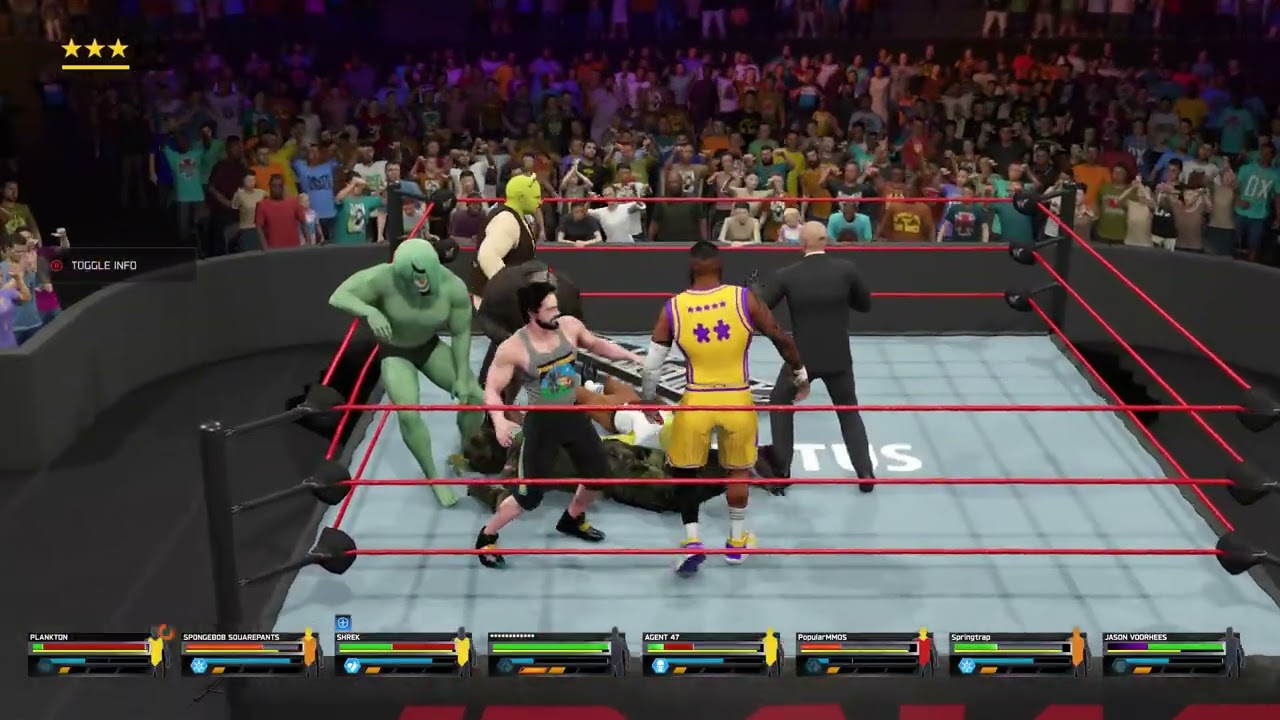 WWE 2K25 Season 7 Part 1 (2k Championship 8 man Ladder match)