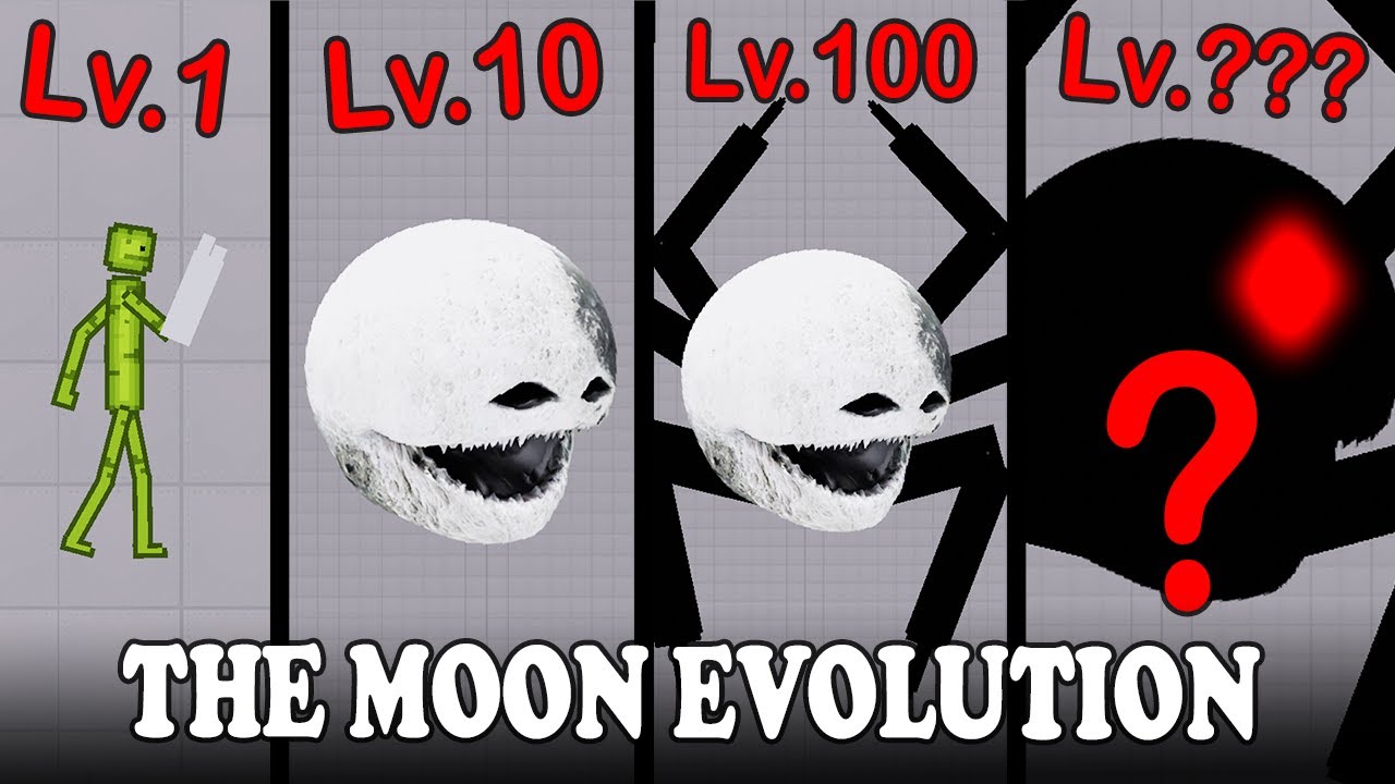 Evolution Of THE MOON WOKE UP - People Playground