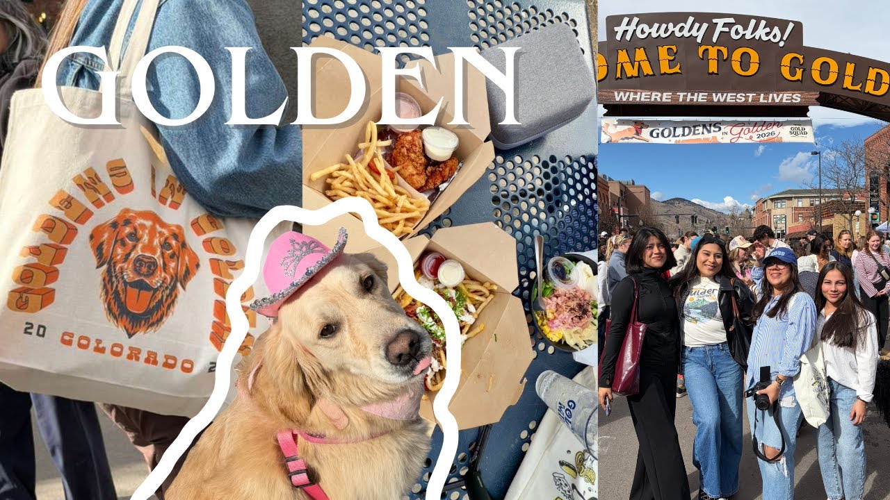 Un día en Golden: perritos, amigas y comida 🐶✨🍟 | vlog