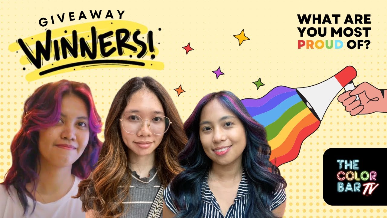 PRIDE HAIR COLOR MAKEOVER WINNERS 2023