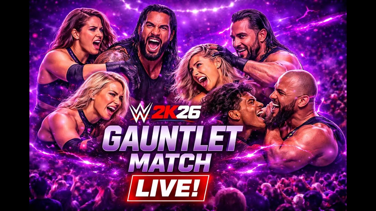 4K WWE 2K26 Gauntlet – No Mercy, No Limits! 💀🔥