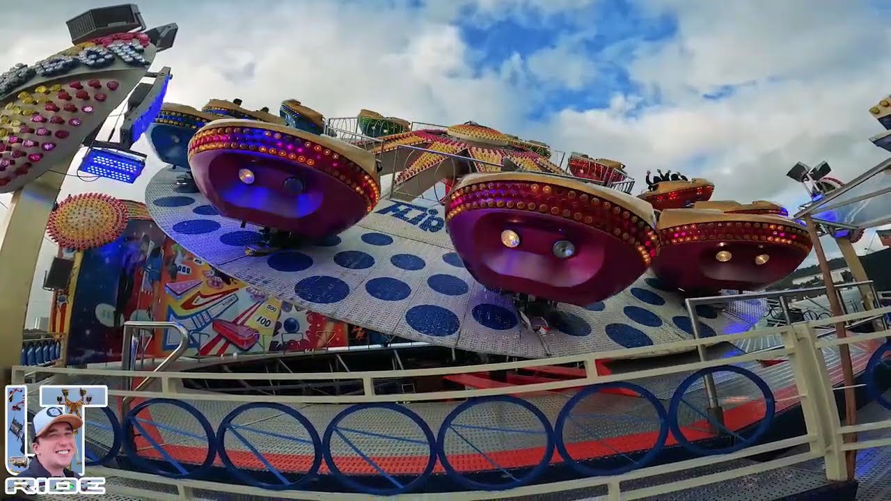 Manège FLIPPER - Foire Saint Romain, Rouen 2024 | Off ride