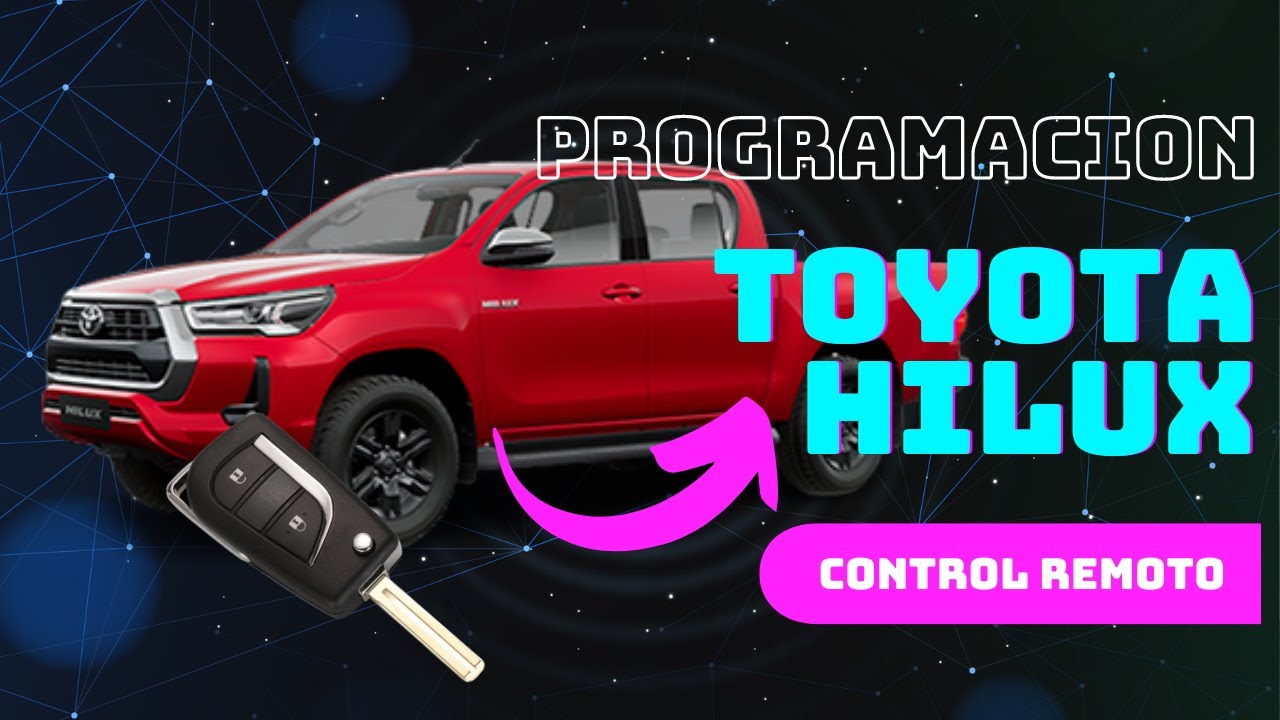 ✅TOYOTA hilux Como REPROGRAMAR CONTROL sin scanner Xhorse Minivvdi KD