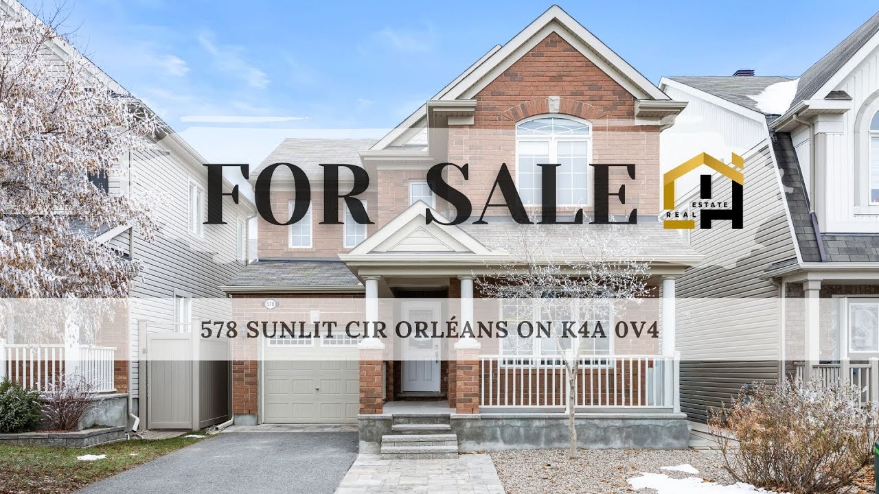 FOR SALE | 578 SUNLIT CIR ORLÉANS ON K4A 0V4