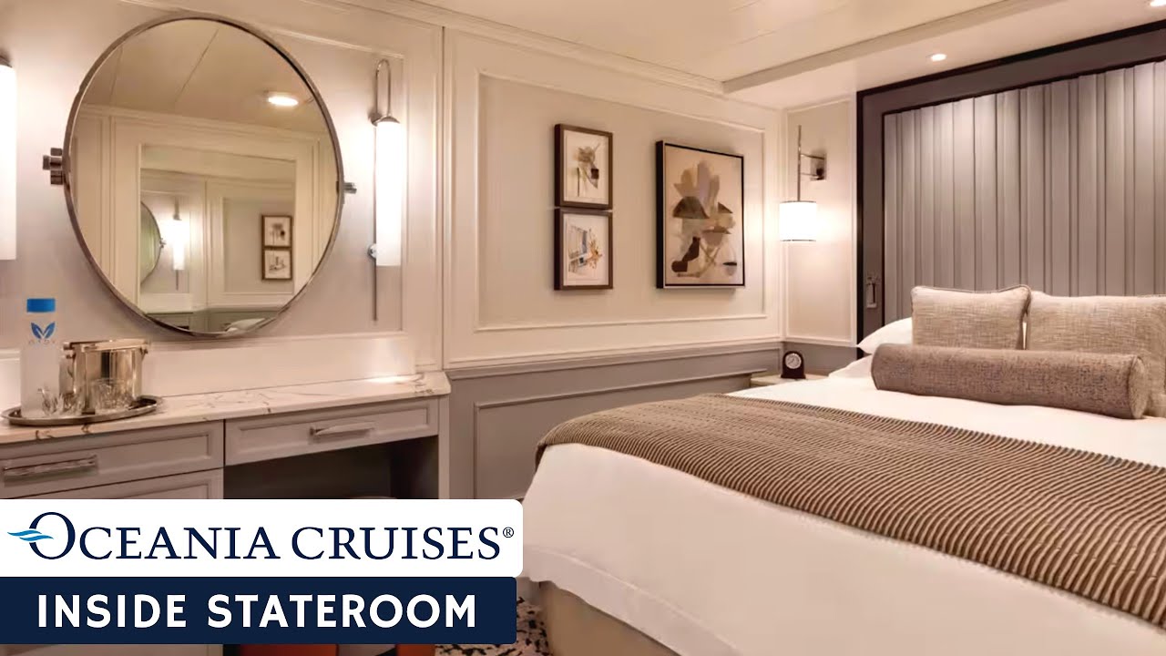 Oceania Riviera | Inside Stateroom | Full Walkthrough Tour & Review | 4K