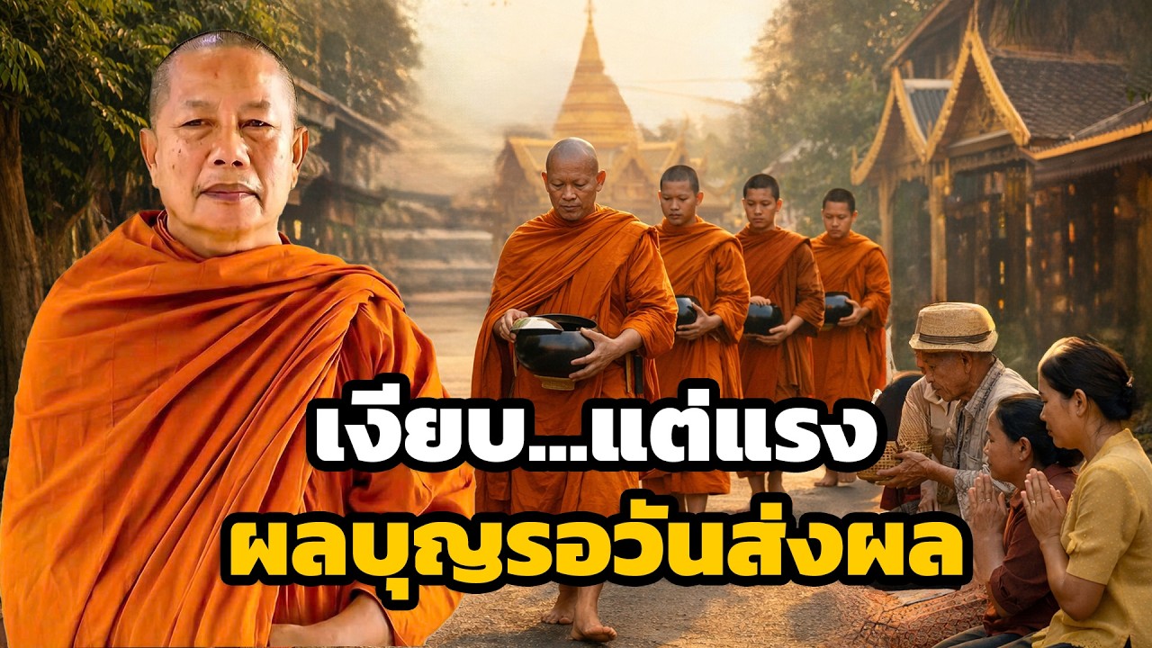 บุญคือพลังเงียบ  แต่ส่งผลยิ่งใหญ่ ธรรมะคลายทุกข์ พระมหาบุญช่วย ปัญญาวชิโร 7