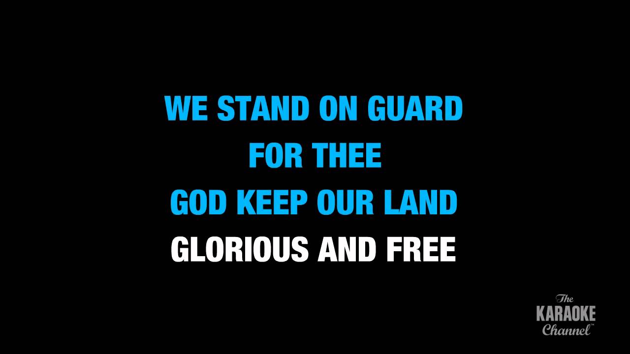 O Canada (English) in the Style of 