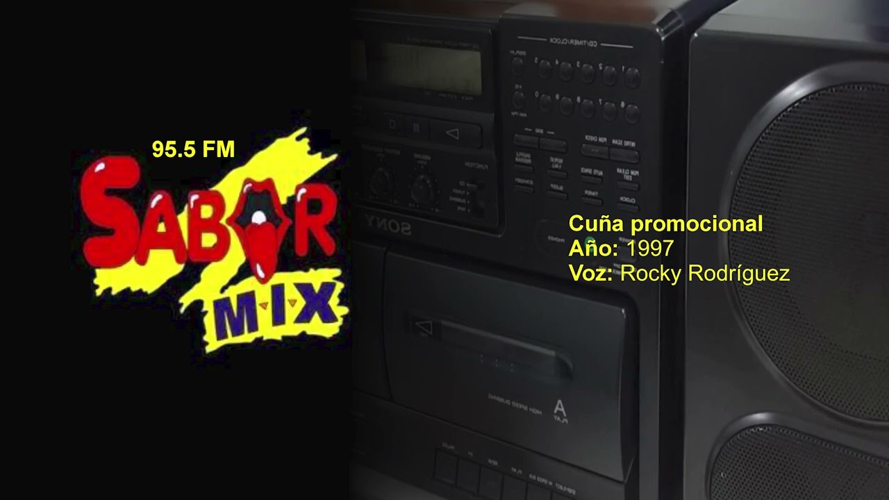 Radio Sabor Mix 95.5 FM - Cu&ntilde;a promocional de verano 1997