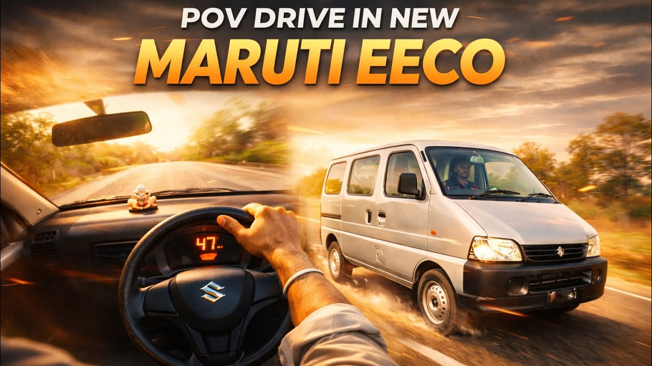 India’s most accessible van. This Maruti Eeco Can Be Driven By Anyone 🔥