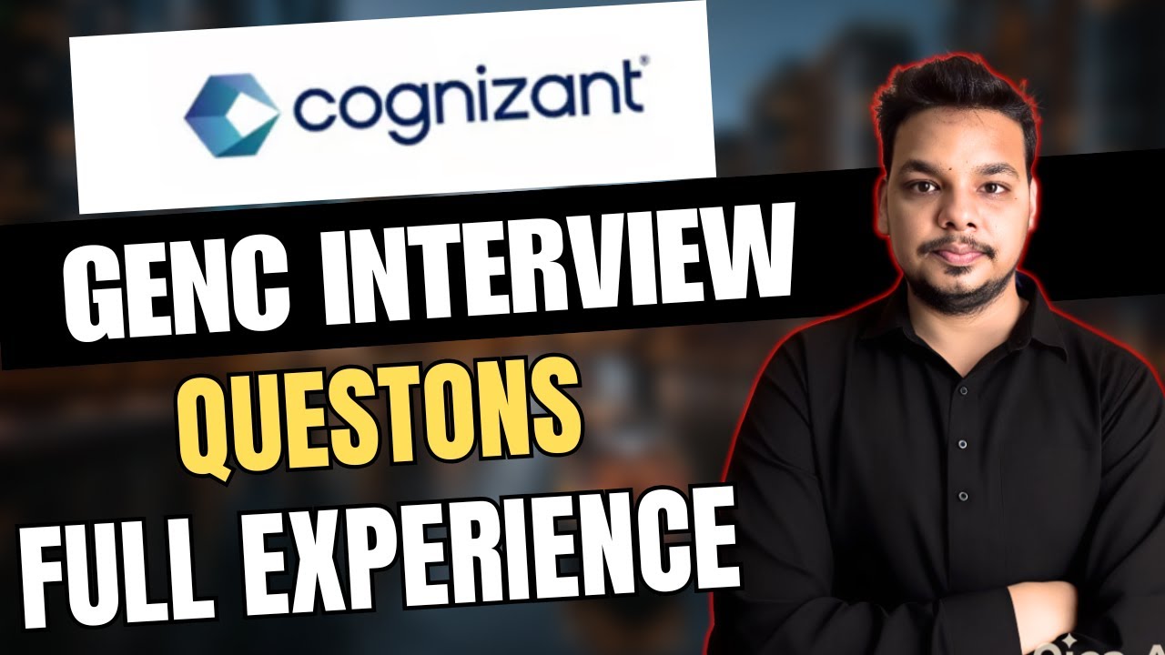 Cognizant GenC Interview Experience | New Cognizant GenC Interview Questions Out | Cognizant Hiring