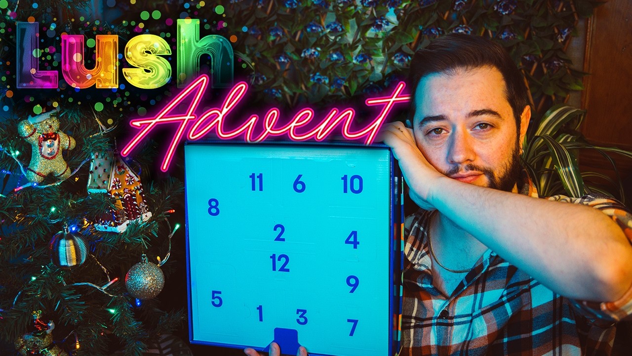 Распаковка каждый день! Адвент-набор Lush Shower All The Way 2025 | Стоит ли оно того?