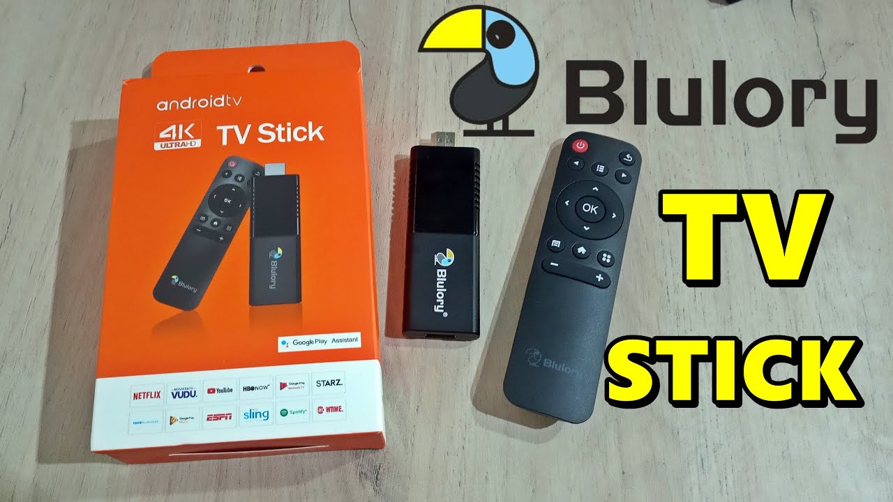 BLULORY TV STICK 4K- Unboxing e primeiras impressões- PT-BR