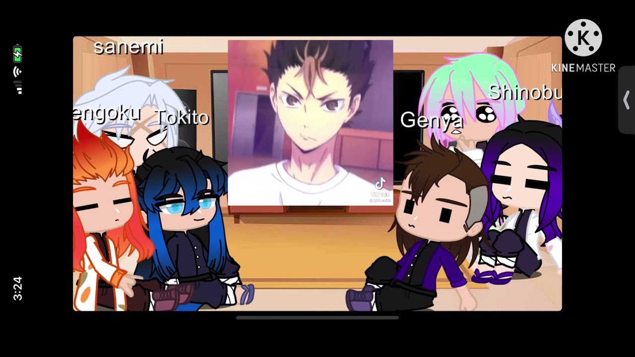 Pillars + Genya react to other anime men with Genya’s voice actor||1/1||