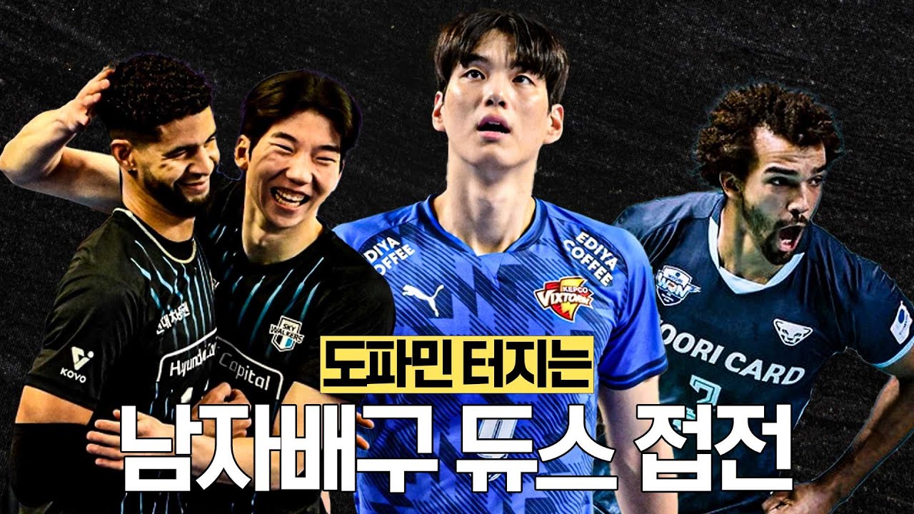 심장아 괜찮니?? ㅣ도파민 폭발하는 남자배구 듀스 접전