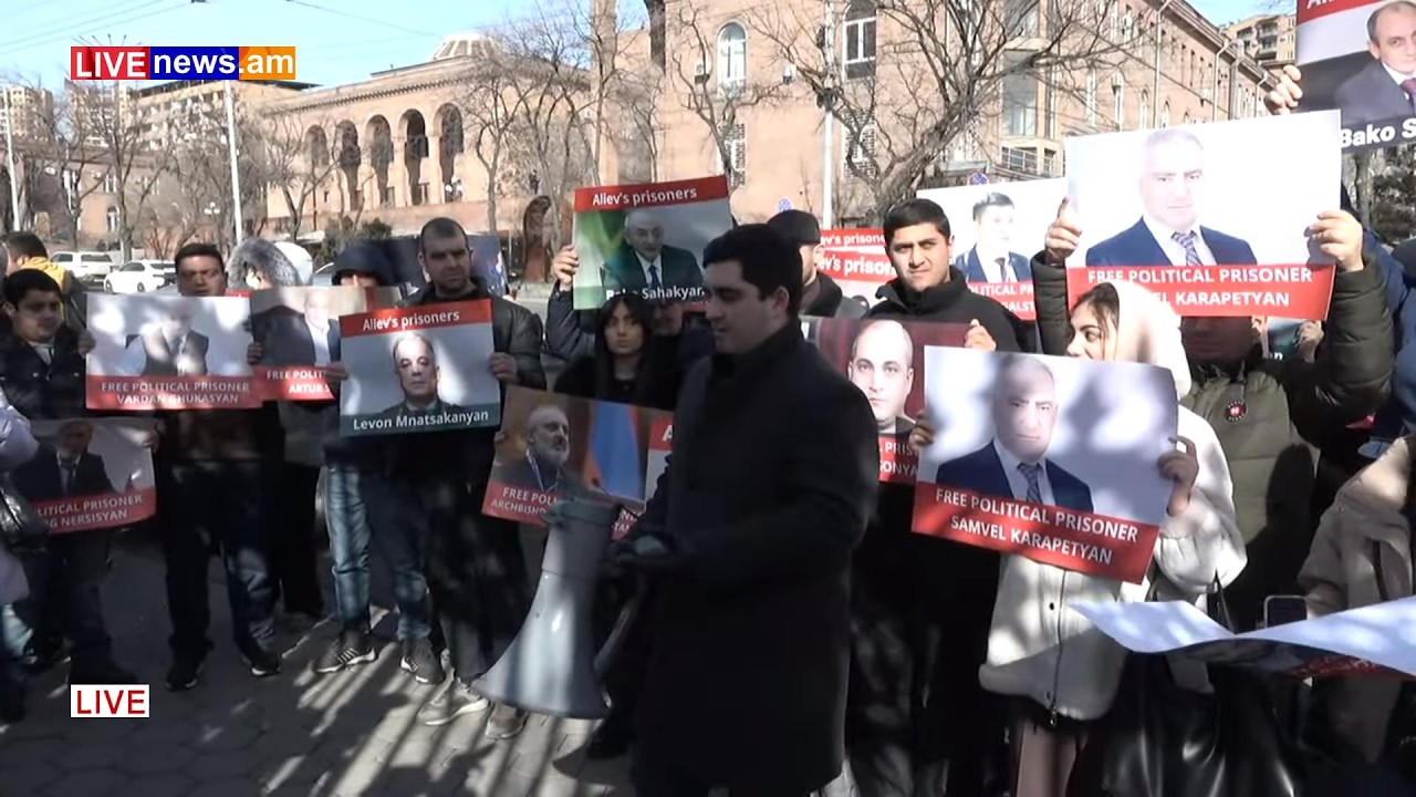 ՀՀԿ ակցիան՝ ի պաշտպանություն ՀՀ բոլոր քաղբանտարկյալների և Բաքվի բանտում գտնվող մեր հայրենակիցների