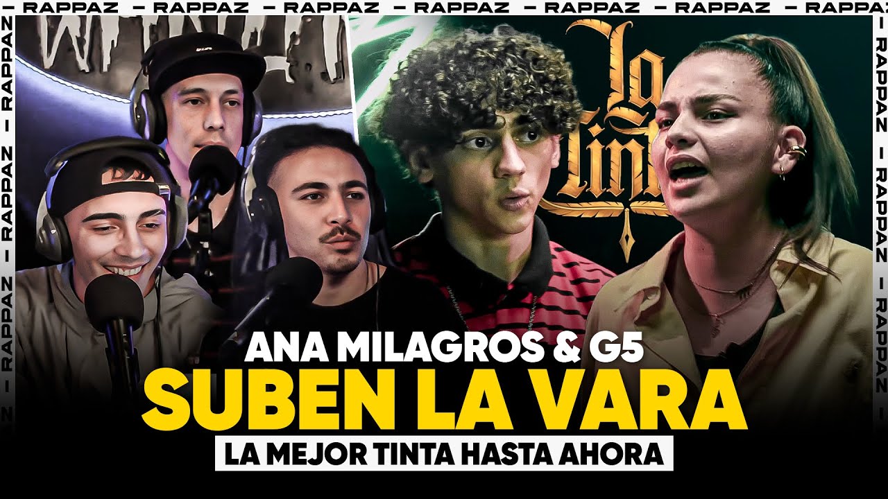 💥EL MEJOR DESARROLLO DEL CONCEPTO🤯😱 REACCION A ANA MILAGROS Y G5 EN LA TINTA