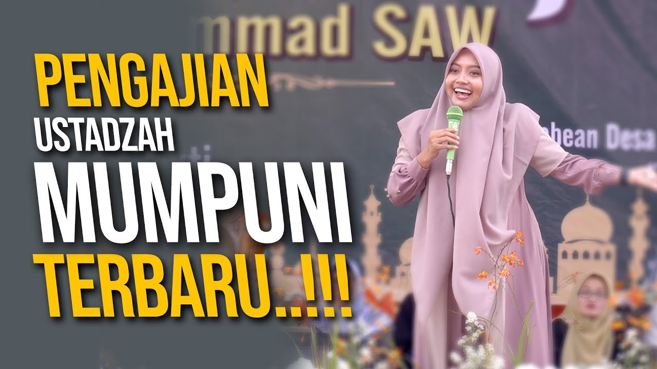 🔴 USTADZAH MUMPUNI TERBARU - Live Delay Peringatan Isra' Mi'raj Desa Ngabean Sumberwulan Wonosobo