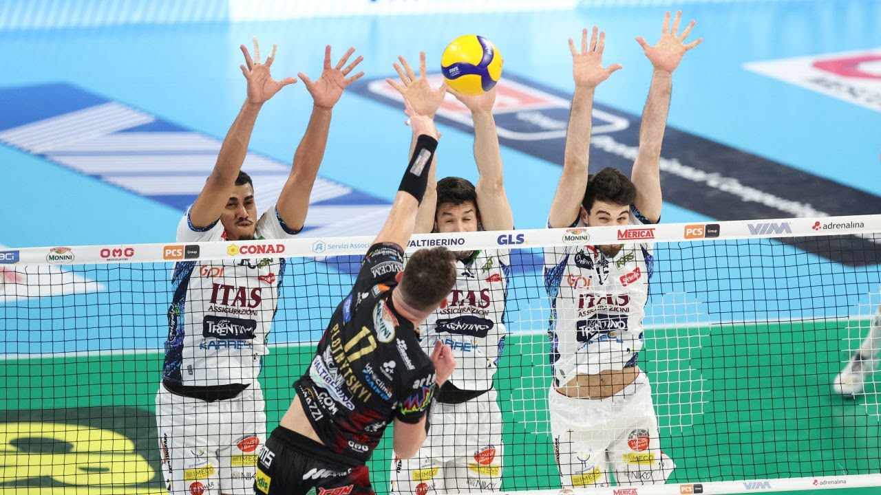 💥🏐 HIGHLIGHTS | Sir Susa Vim Perugia-Itas Trentino 2-3 (16° turno di SuperLega)
