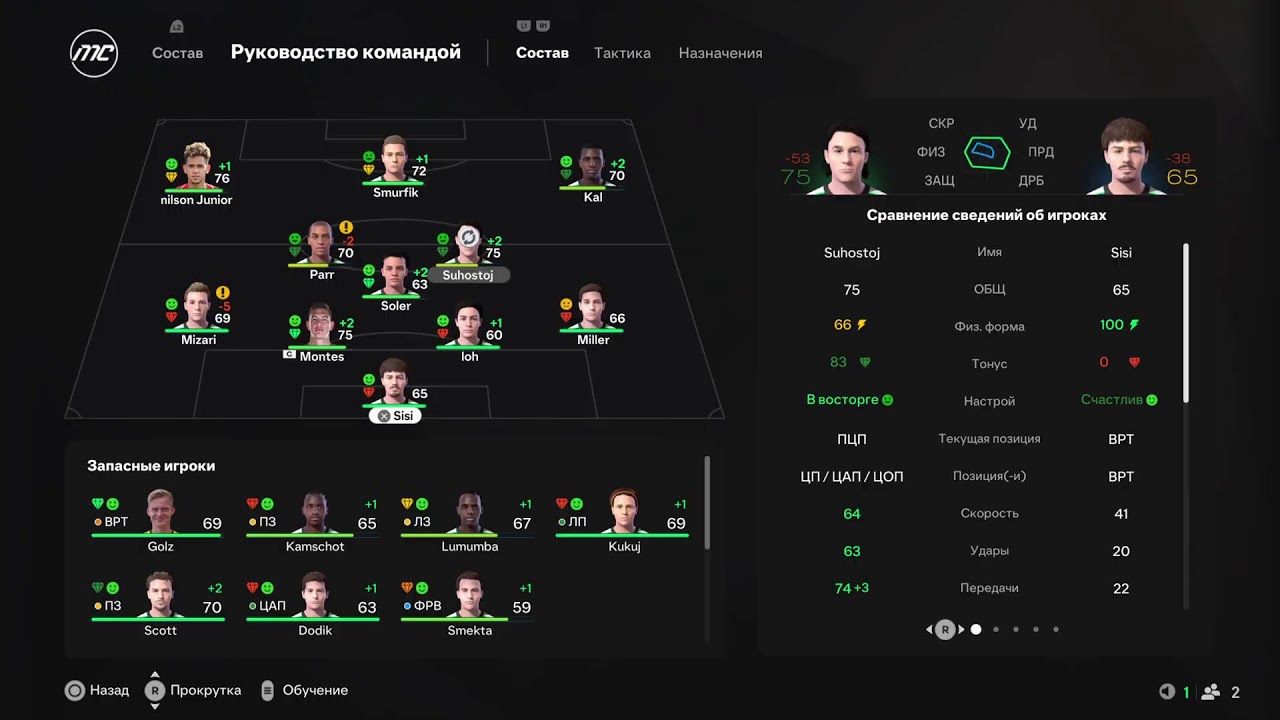 FC 25 | карьера| Кирилл Куколдеев|