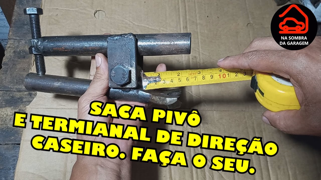 SACA PIVÔ E TERMINAL DE DIREÇÃO UNIVERSAL CASEIRO. FAÇA O SEU.