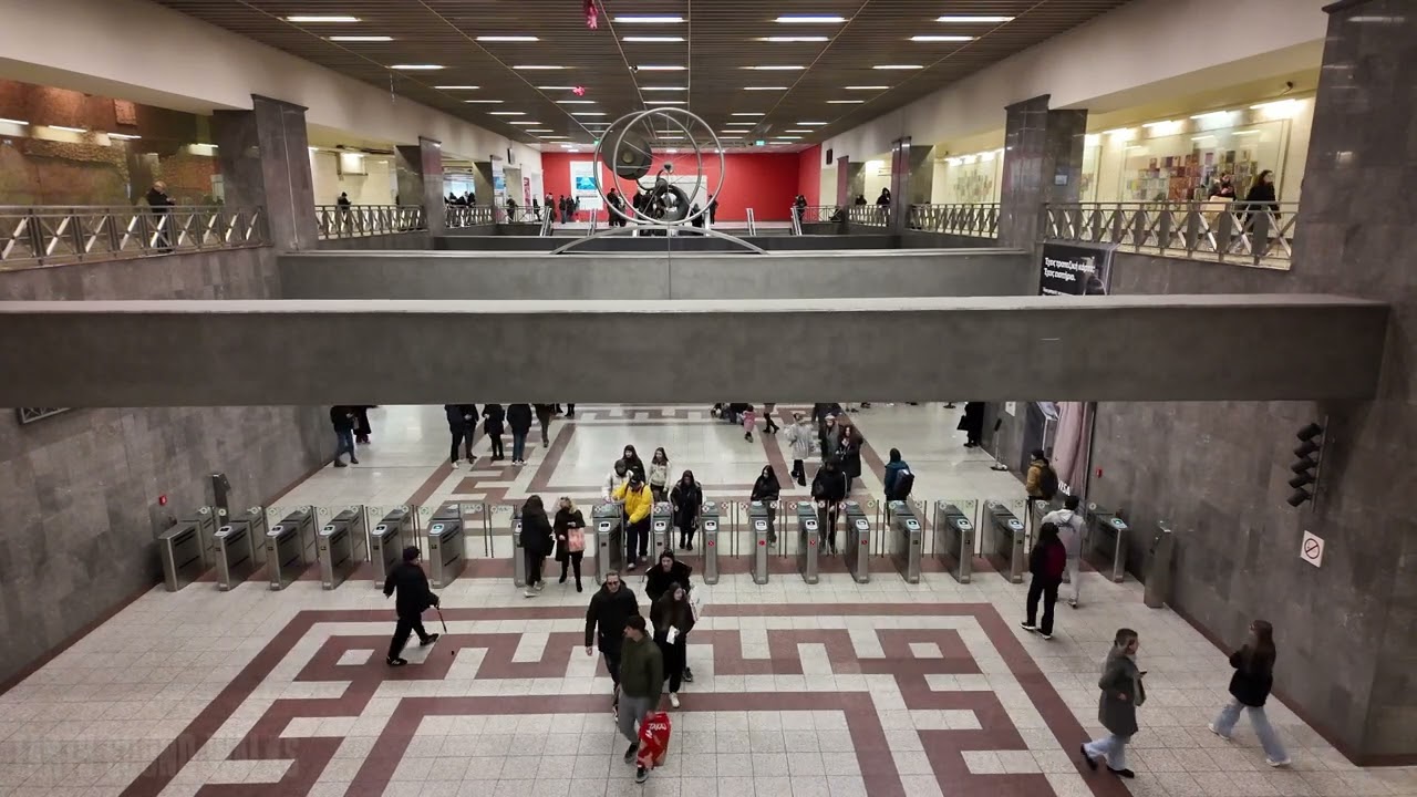 2hrs Metro Station Ambience
