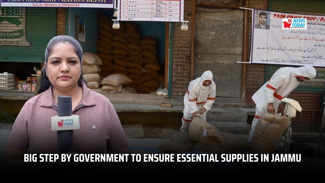 Big step by Government to ensure essential supplies in Jammu | JK News Today