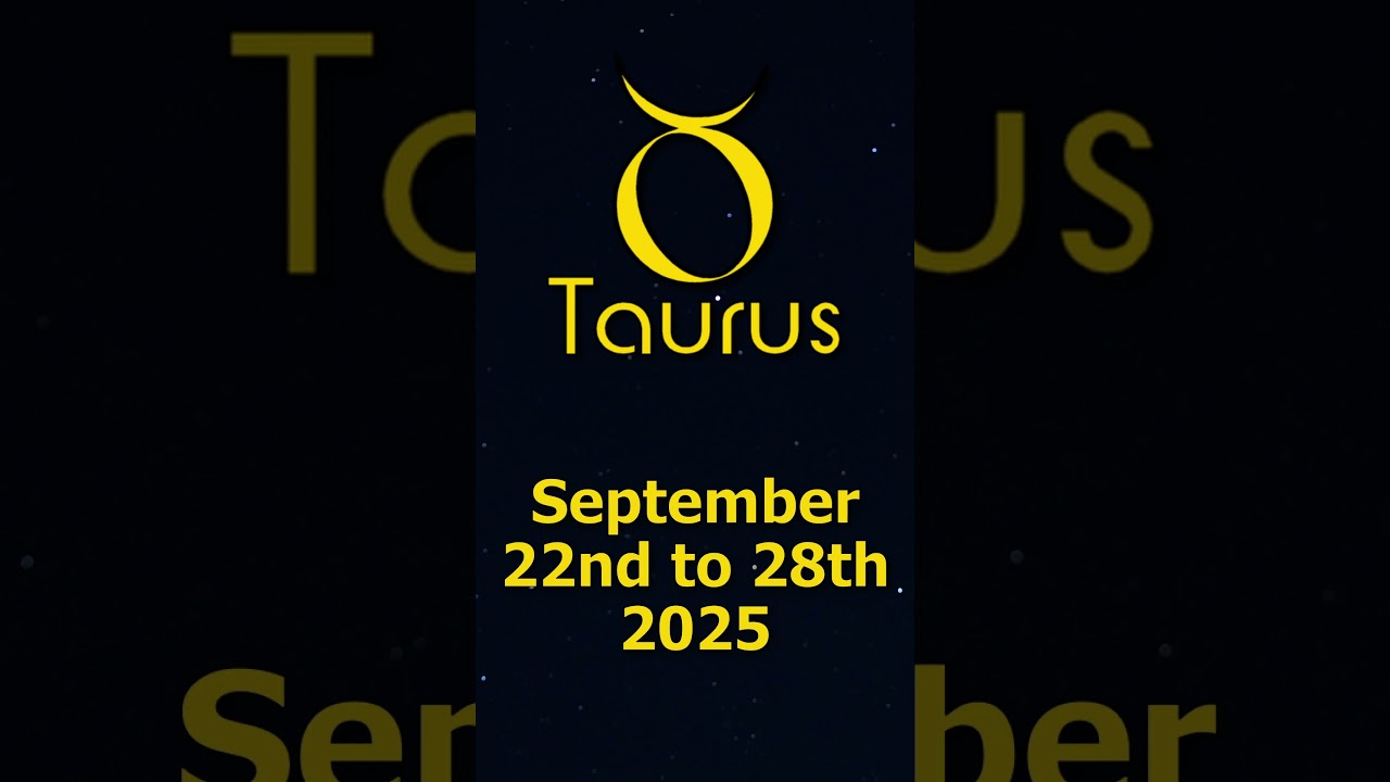 ♉️Taurus Weekly Horoscope September 22nd to 28th, What the Stars Reveal! #astrology #zodiac