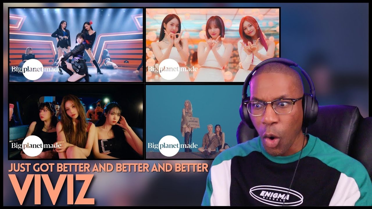 VIVIZ | 'BOP BOP!', 'LOVEADE', 'PULL UP', 'MANIAC' & 'UNTIE' MV's REACTION