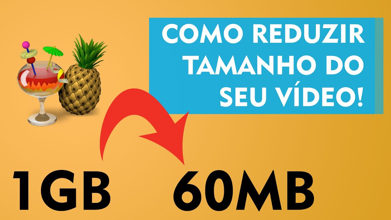👨🏻‍🏫 TUTORIAL | Como reduzir tamanho de vídeo SEM PERDER QUALIDADE - fácil e rápido
