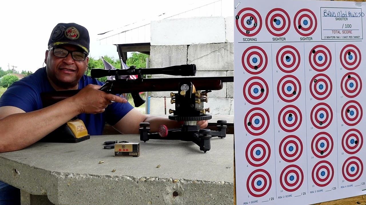 CZ BRNO Model 4 Target Captain America Challenge RWS 50