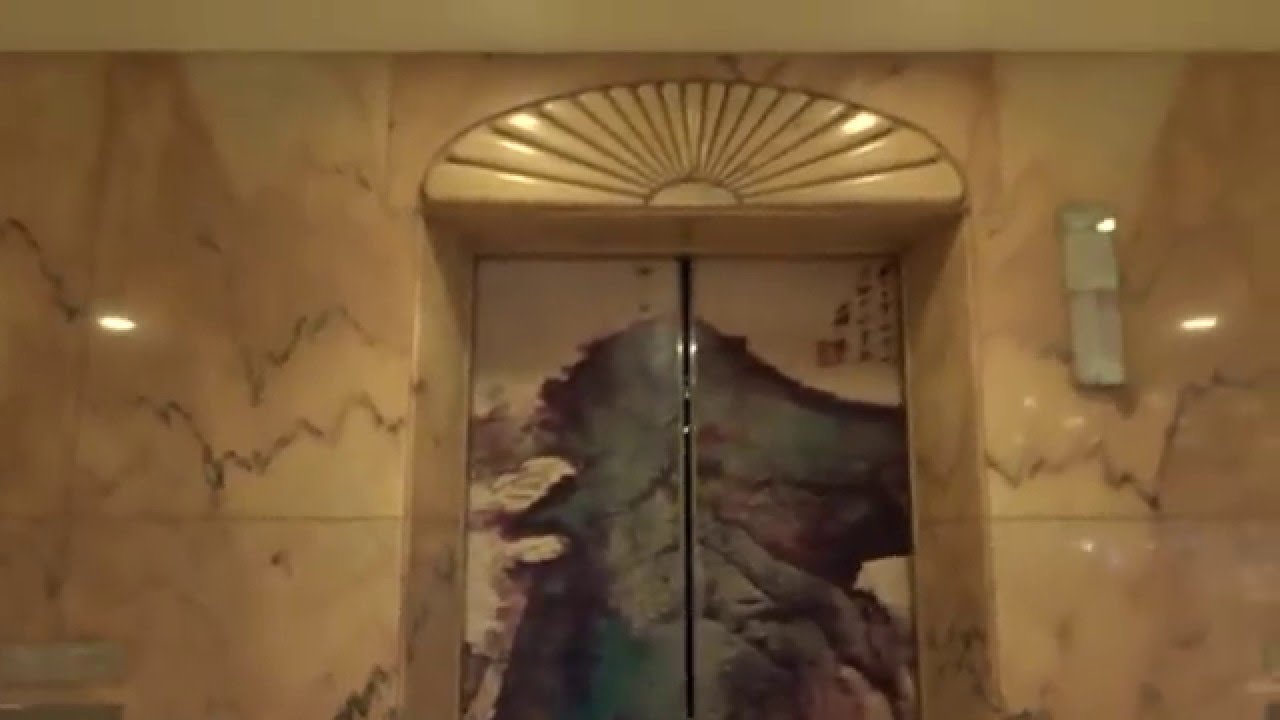 3x AMAZING! Old 1981 Hitachi Traction Elevators@Rose Hotel Yokohama****, Chinatown, Yokohama, Japan