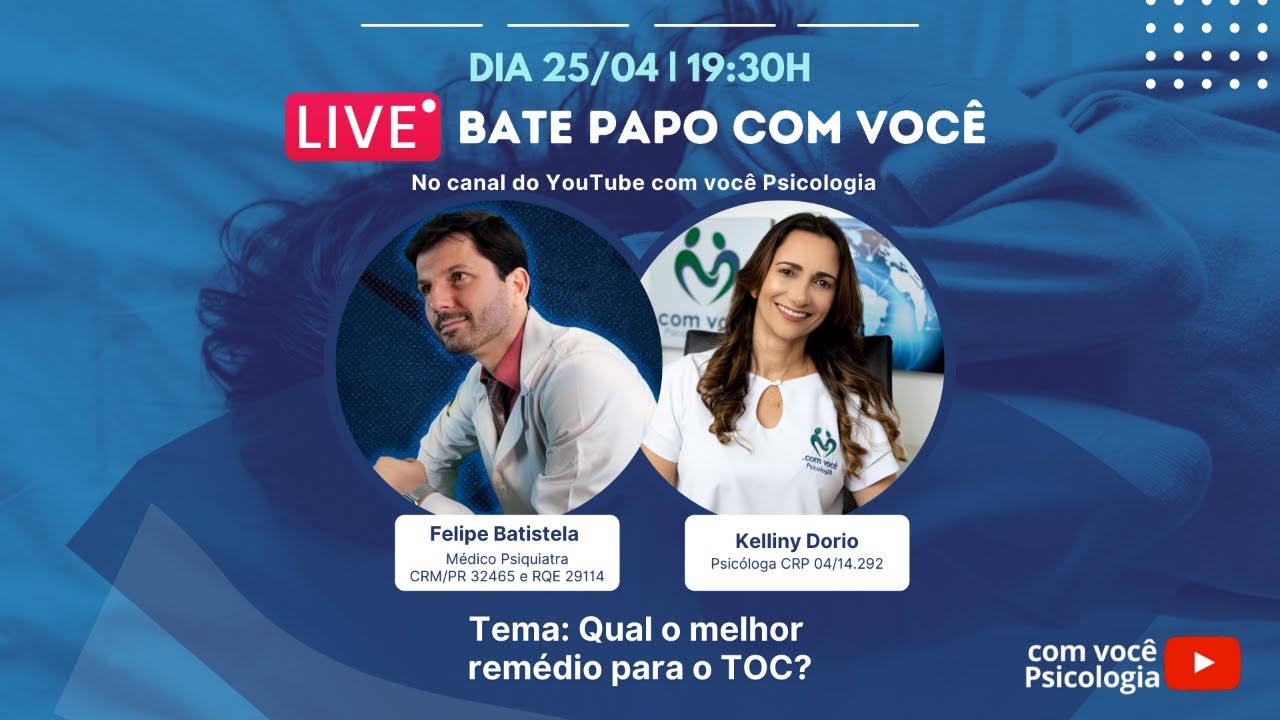 Qual o melhor remédio para o TOC? Bate Papo com Dr. Felipe Batistela