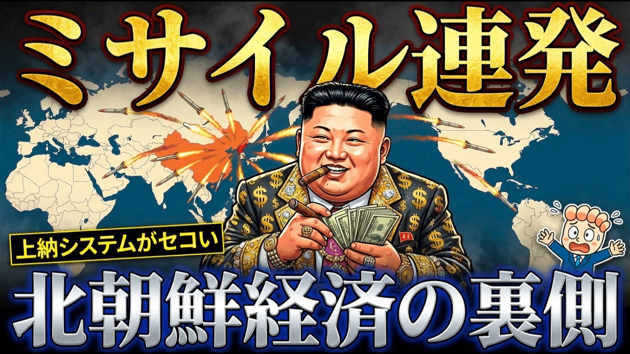 【ミサイル連発】なぜ北朝鮮の「お金」は尽きないのか？裏経済のカラクリ