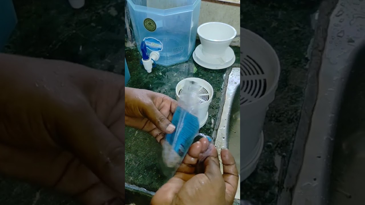 How to install Kent gold optima water filter and how to detach uf membrane Kent gold water filter