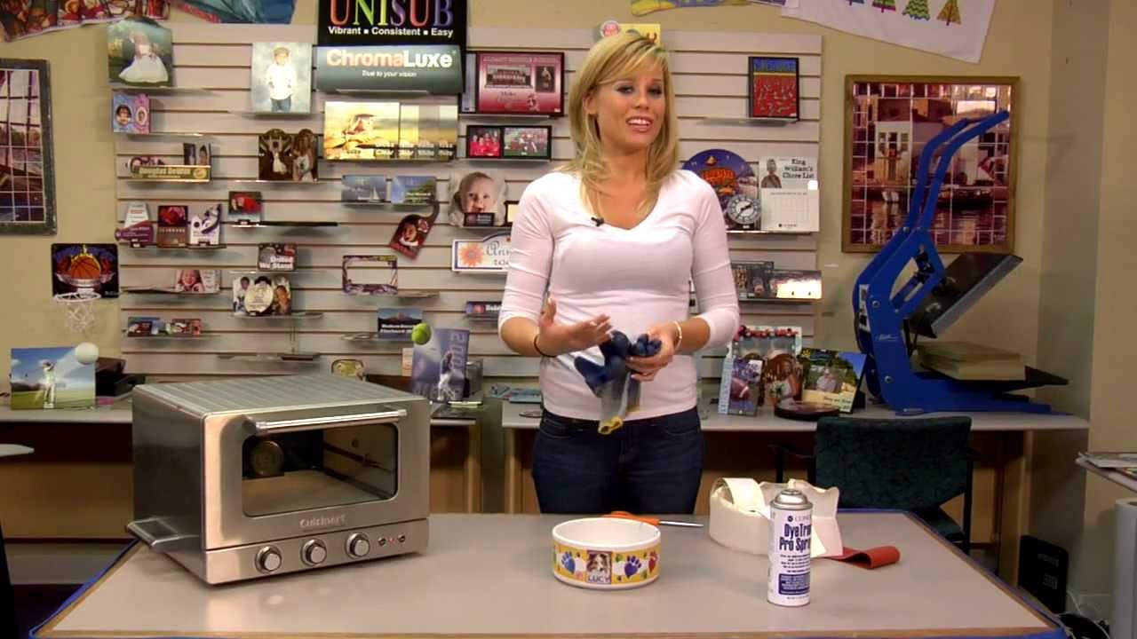 Ceramic Pet Bowls Imprinted with Dye Sublimation -
