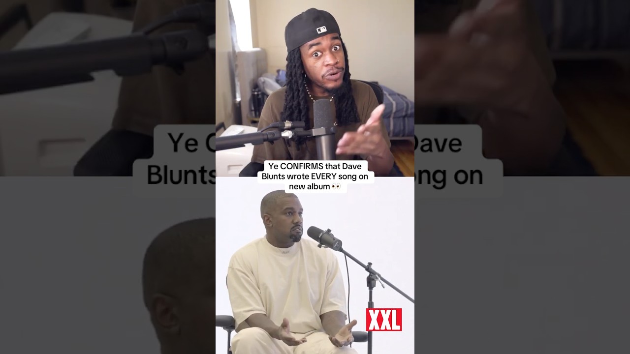 Dave Blunts WROTE Ye's album 🤯