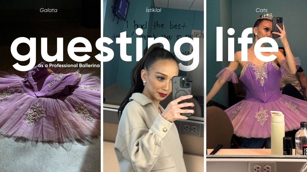 Guesting Life as a Professional Ballerina | Early flights, Coffee & Backstage Life