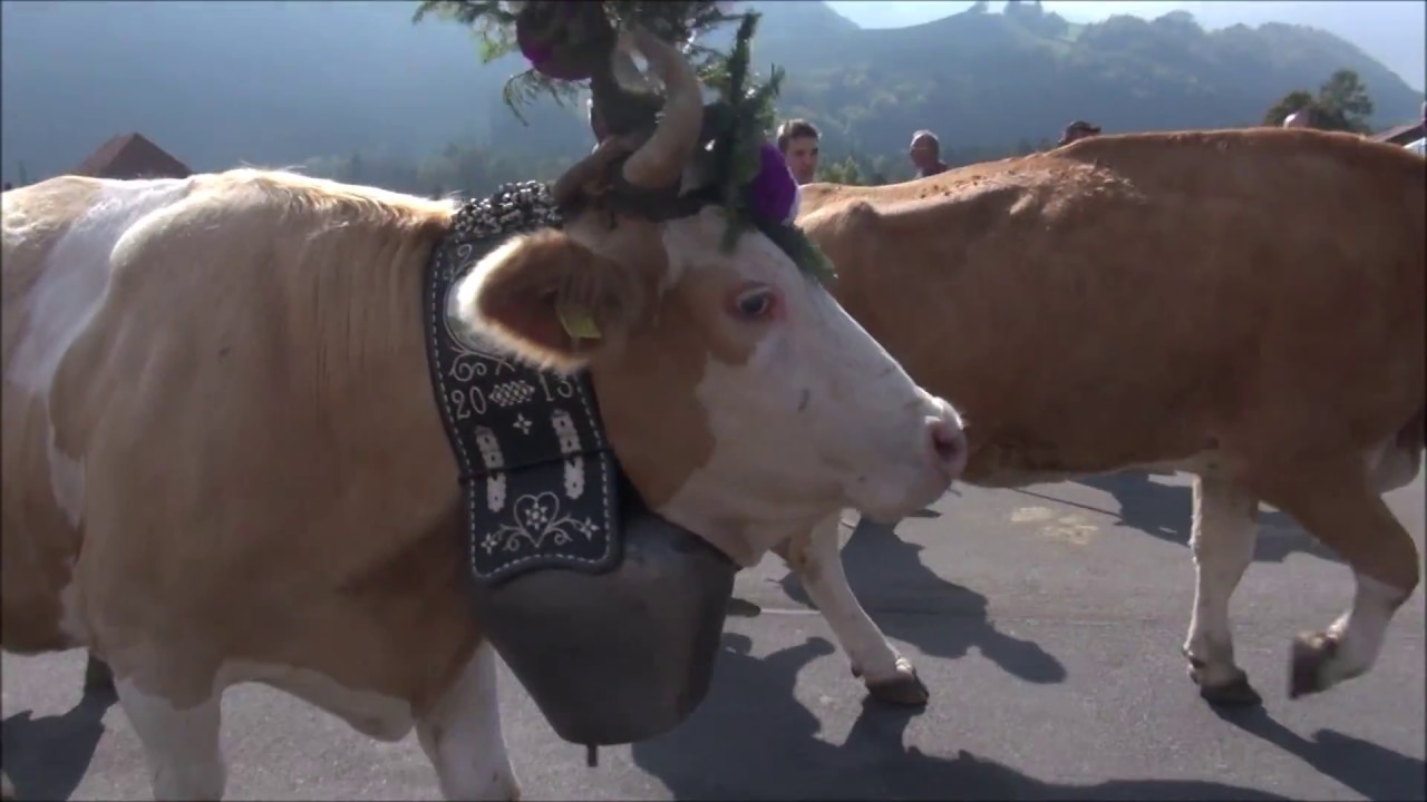 39ème Désalpe de Charmey du 29.09.2018 en Gruyère (Suisse)