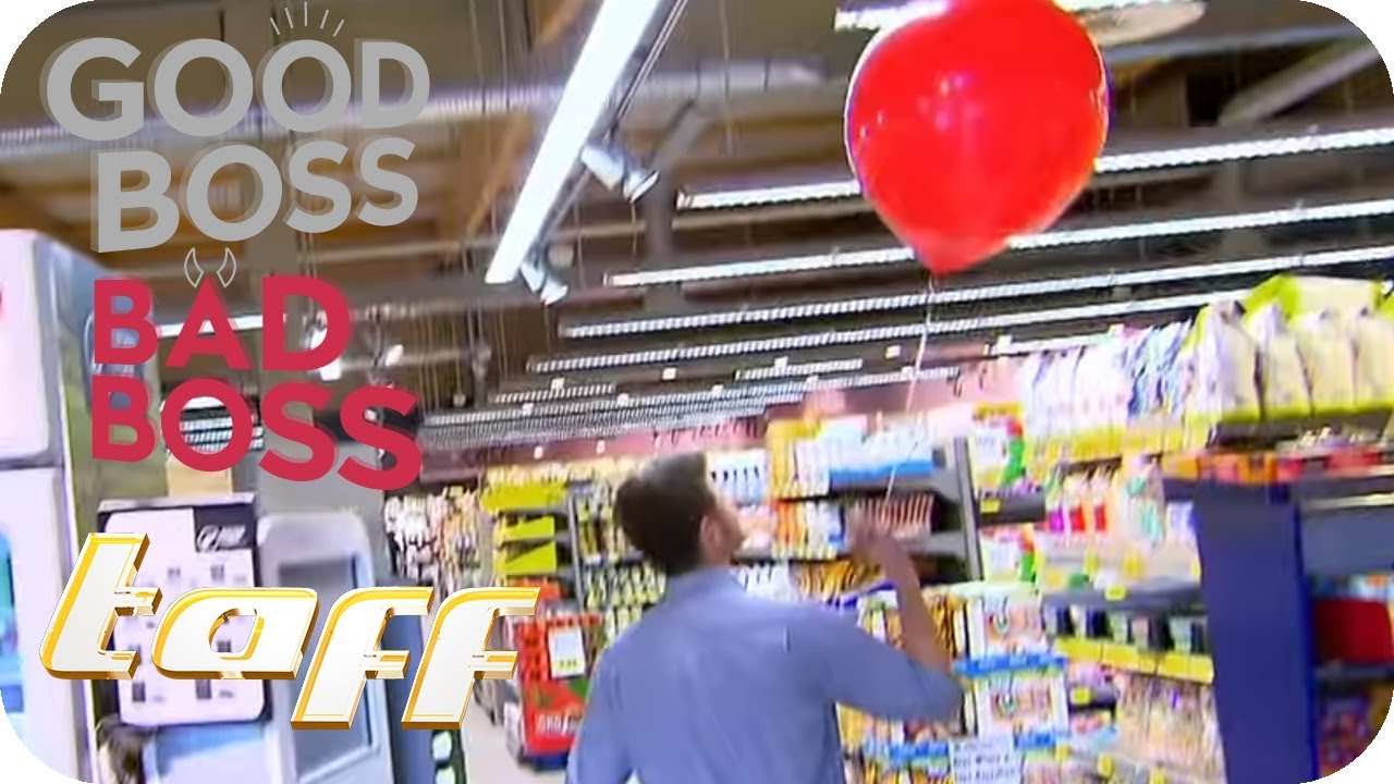 Supermarkt (4/4): LUFTBALLONS für ALLE: Fliegt alles auf? | Good Boss, Bad Boss | taff Special