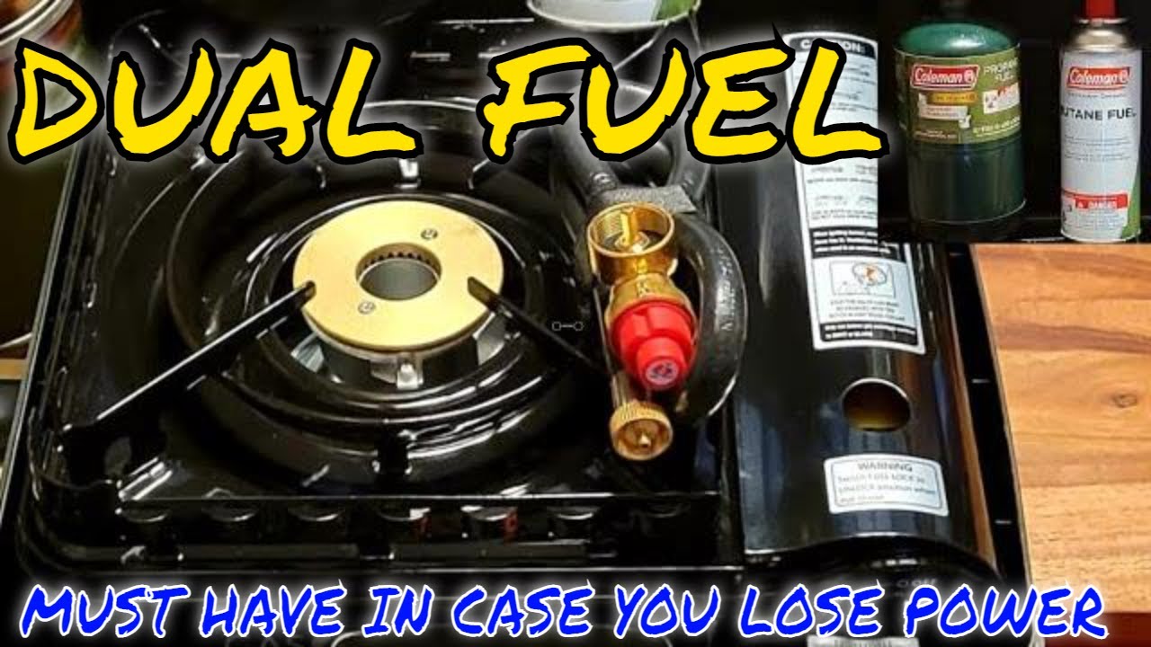 *Gas One* - Dual Fuel - In & Outdoor 15,000 BTU Stove | Perfect For Grid Down Cooking