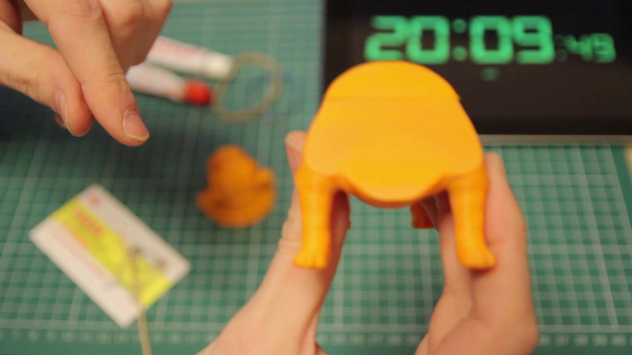 Finishing a Multi Part 3D Print Pt.2 Gluing